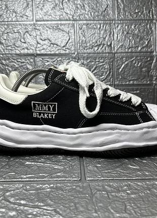 Чоловічі кросівки maison mihara yasuhiro blakey og sole canvas low black a08fw735