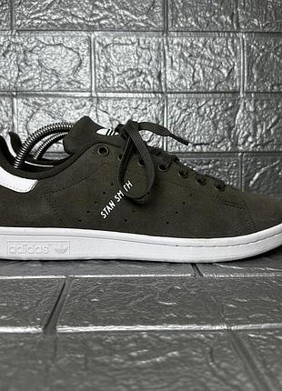 Мужские кроссовки adidas stan smith "shadow olive" ig9392