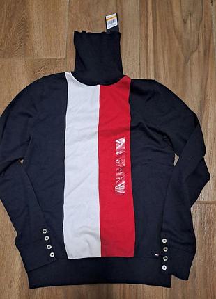 Новый оригинальный свитер tommy hilfiger stella sweater с фирменными бирками. не носился.