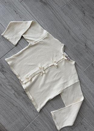 Бавовняний кардиган на дівчинку zara 104