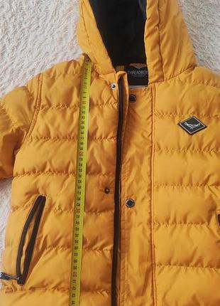 2 куртки 400 гр 6-7 лет замеры!