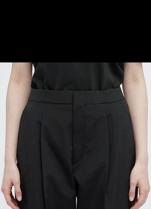 Штани брюки чорні uniqlo 3
