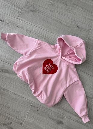 Обʼємний худі zara