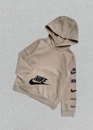 Утеплене оригінальне худі nike на 7-8 років