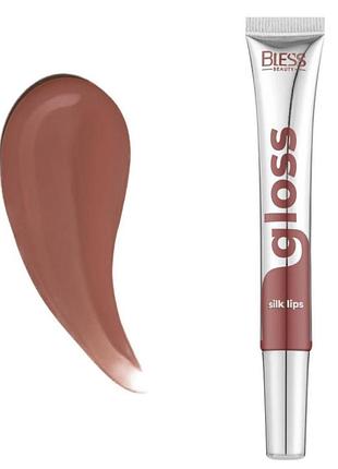 Блиск для губ gloss silk lips № 10 від bless beauty