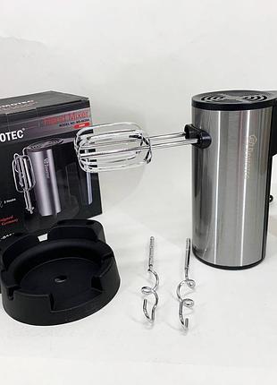 Миксер с различными скоростями domotec r6629a 240вт, ручной переносной миксер кулинарный px-96
