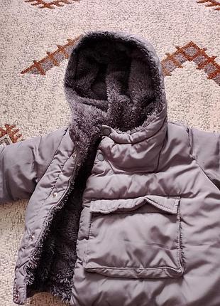 Тепла куртка zara 2