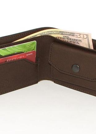 Кошелек dnk leather full purse col.f коричневый 5