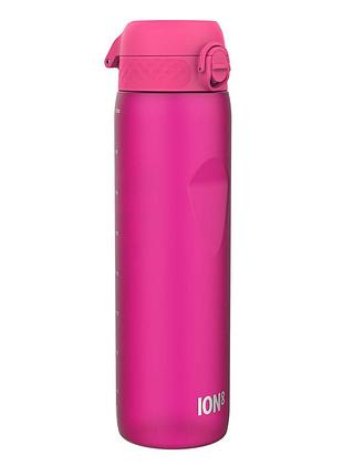 Пляшка для води ion8 1000 мл. (еко пляшка) bpa free, pink