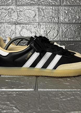 Чоловічі кросівки adidas samba og black js3832