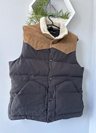 Вінтажний пуховий жилет scotch & soda