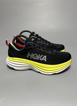 Кросівки для комфортної ходьби бігу тренувань hoka one one bondi 8 оригінал 1127952 bcgl