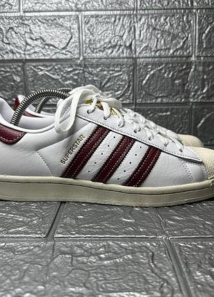 Мужские кроссовки adidas superstar white gz1603