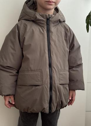 Дитячий пуховик zara 104 6