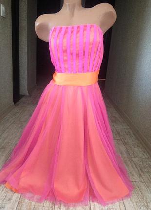 Ліквідація товару#вечірнє плаття#гарне плаття#шифонова сукня#сукню-бюстьє#корсет#