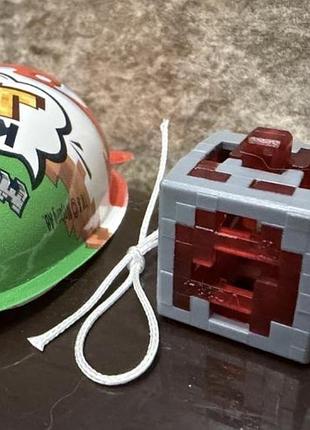 Kinder joy minecraft редстоун куб крипер