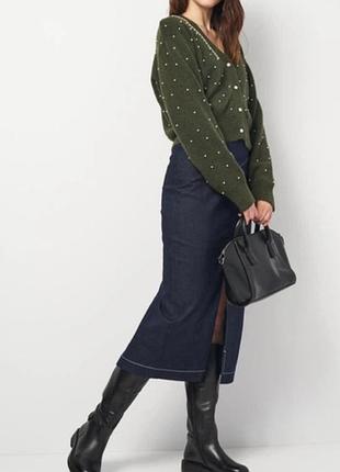 Укорочений кардиган zara 2