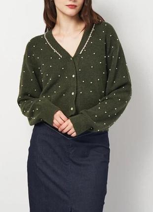 Укорочений кардиган zara 4