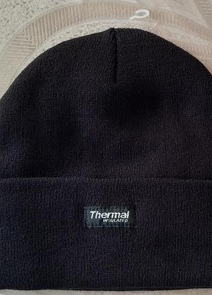Мужская теплая шапка thermal insulated 2