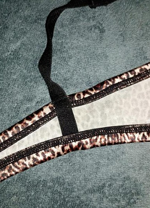 Леопардовый гладкий бюстгальтер h&m 75c 34c 6