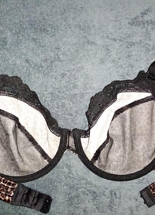 Леопардовый гладкий бюстгальтер h&m 75c 34c 4