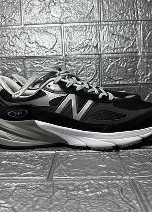 Мужские кроссовки new balance made in usa 990v6 black m990bk6