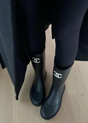 Гумові чоботи chanel р. 38