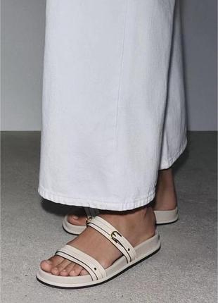 Шикарні босоніжки шльoпки zara 🥰 37p.