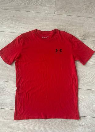 Футболка under armour heatgear men’s crew neck t-shirt