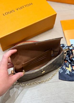 Женская сумка премиум pochette metis monogram canvas 5