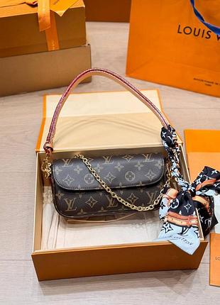 Женская сумка премиум pochette metis monogram canvas 8