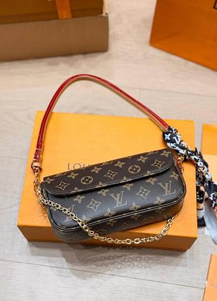 Жіноча сумка преміум pochette metis monogram canvas