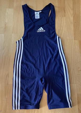 Спортивний комбінезон-велосипедка adidas originals (оригінал)ml