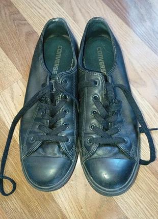 Шкіряні кеди converse