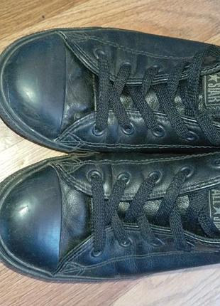 Шкіряні кеди converse 5