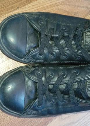 Шкіряні кеди converse 4