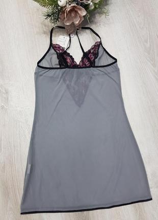 Пеньюар сорочка с кружевом от livia corsetti4 фото