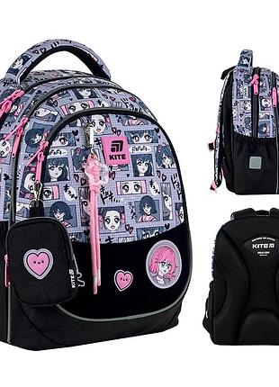 Рюкзак школьный kite education anime girl k25-700m-1