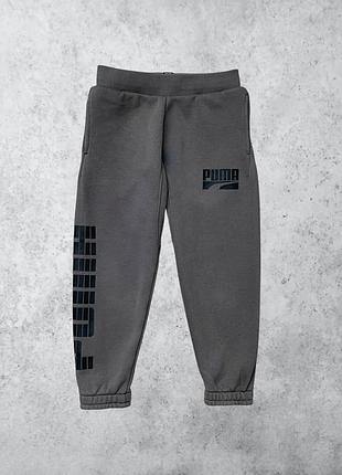 Утеплені оригінальні штани puma на 3/4 роки