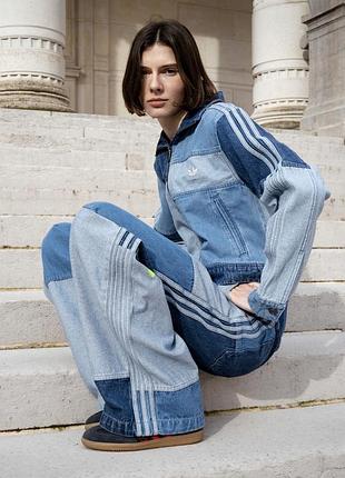 Костюм джинсовый куртка, штаны. adidas x kseniaschnaider