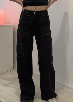 Джинси карго бершка, bershka