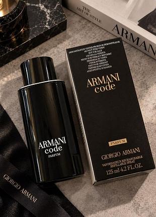 Armani code

тестерне пакування 125мл