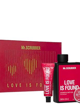 Подарунковий набір косметики для жінок mr.scrubber love is found, 3 продукти daily skin care