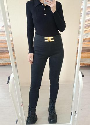 Брюки скіні elisabetta franchi 5