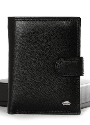Podium кошелек classic мужской кожа dr. bond m3638 black