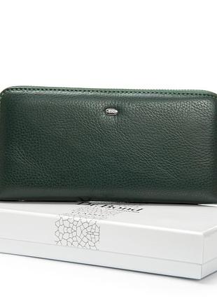 Podium кошелек classic женский кожа dr. bond w201 green