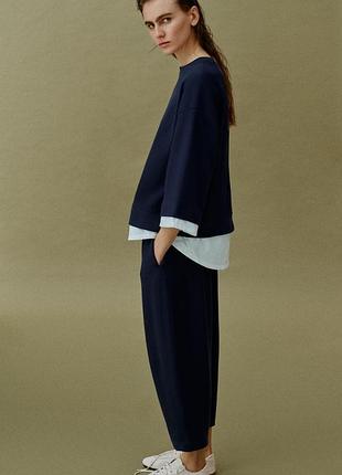 Трикотажный костюм zara новая коллекция