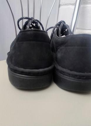 Нубуковые туфли rieker 4