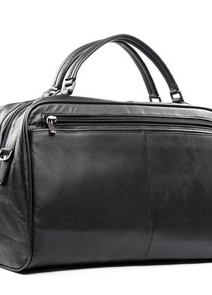 Podium сумка чоловіча дорожня шкіра bretton 3485-34 black