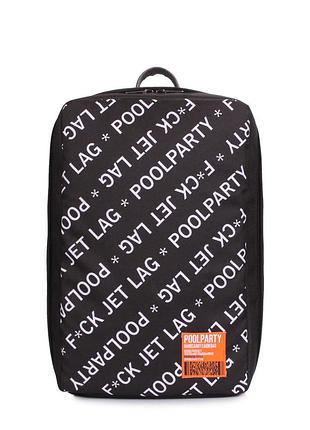 Рюкзак для ручной клади poolparty hub 40x25x20см ryanair / wizz air / мау